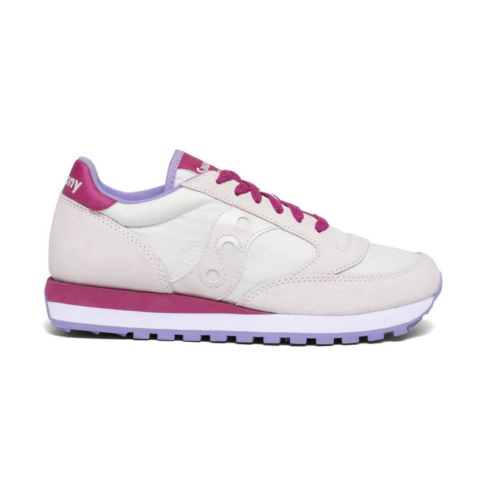 SNEAKERS JAZZ O Donna Off white Berry