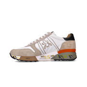 SNEAKERS LANDER Uomo White Beige Orange SNEAKERS LANDER Uomo White Beige Orange