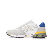 SNEAKERS LOGO GRANDE Uomo White Blue Yellow SNEAKERS LOGO GRANDE Uomo White Blue Yellow