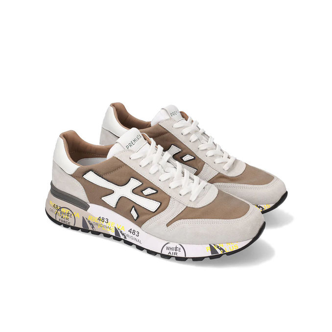 SNEAKERS MICK Uomo Grey Brown