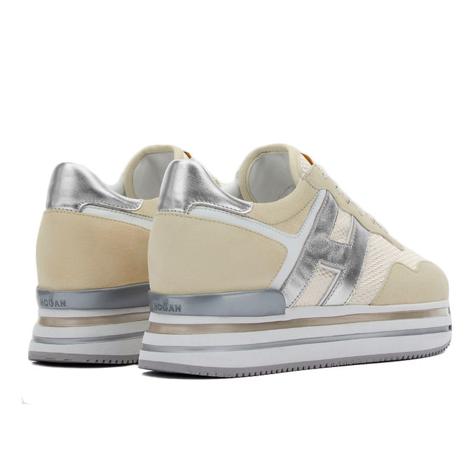 SNEAKERS MIDI H222 Donna Oro Argento