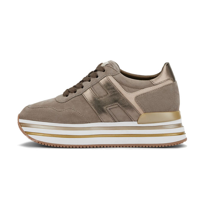 SNEAKERS MIDI H222 PLATFORM Donna Beige