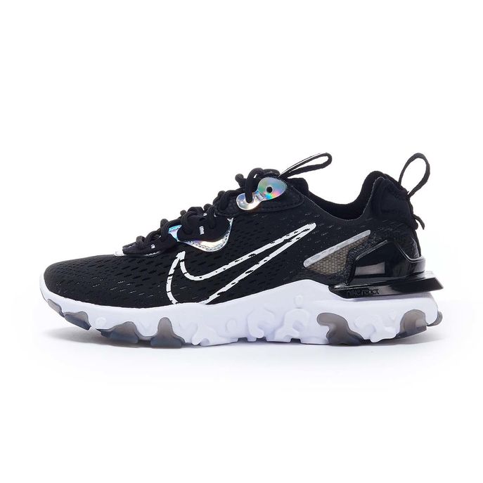 nike nsw react vision essential black women's shoe