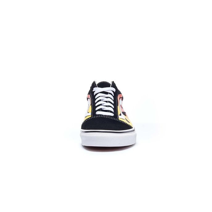 SNEAKERS OLD SKOOL FLAME Uomo Black Flame