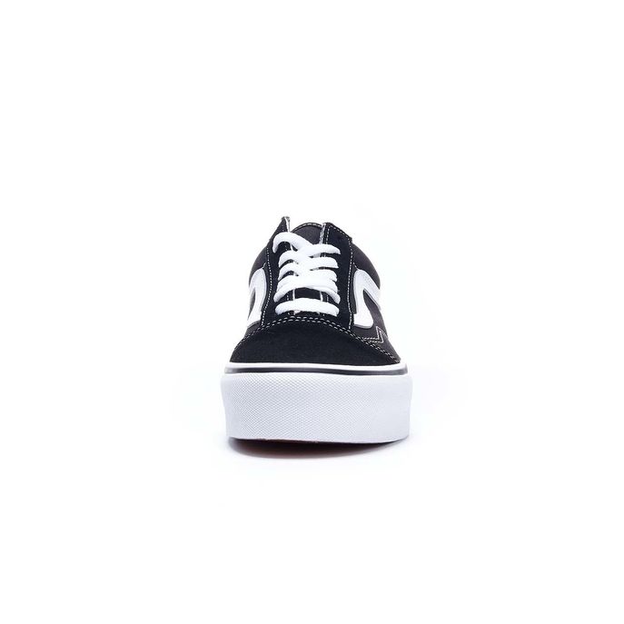 SNEAKERS PLATFORM OLD SKOOL Donna Black White