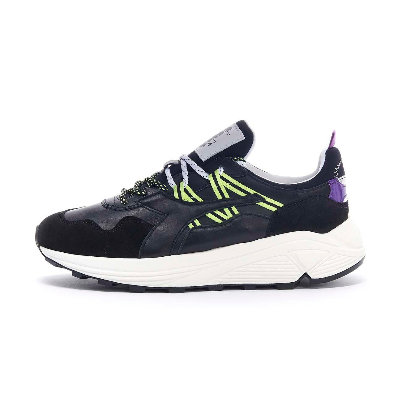 diadora rave leather pop sneakers