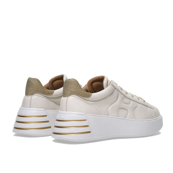 SNEAKERS REBEL H564 Donna Yogurt/Oro Pallido