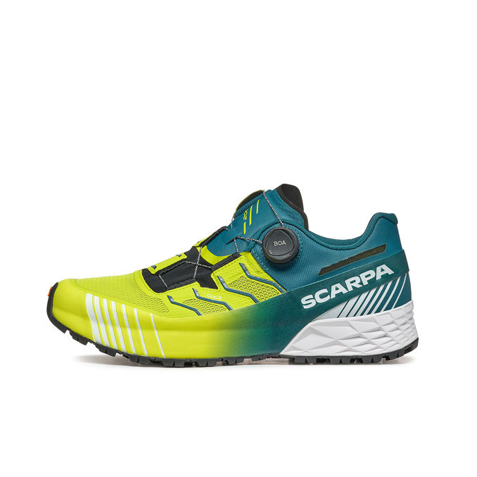 SNEAKERS RIBELLE RUN KALIBRA HT Uomo Lime Green Deep Lagoon Arp