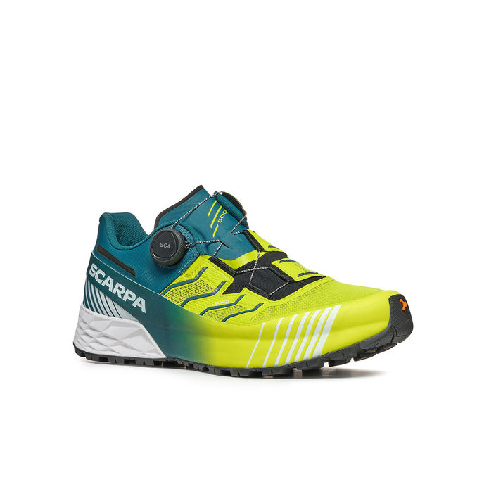 SNEAKERS RIBELLE RUN KALIBRA HT Uomo Lime Green Deep Lagoon Arp