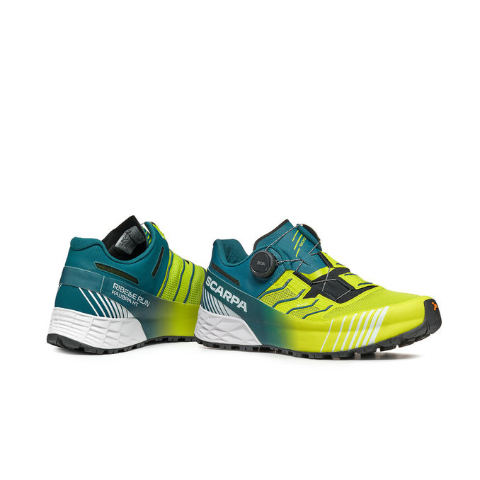 SNEAKERS RIBELLE RUN KALIBRA HT Uomo Lime Green Deep Lagoon Arp