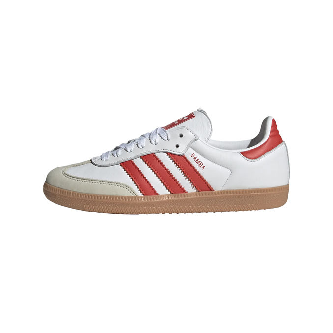 SNEAKERS SAMBA OG Donna White Red