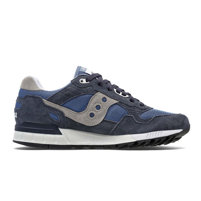 SAUCONY ORIGINALS SNEAKERS SHADOW 5000 Uomo Navy Silver | Mascheroni Store