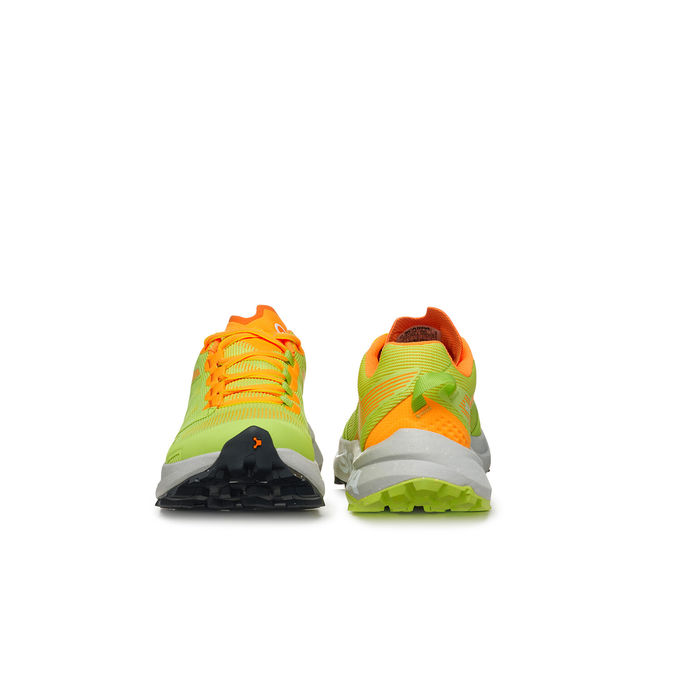SNEAKERS SPIN PLANET Uomo Sunny Green Orange Fluo