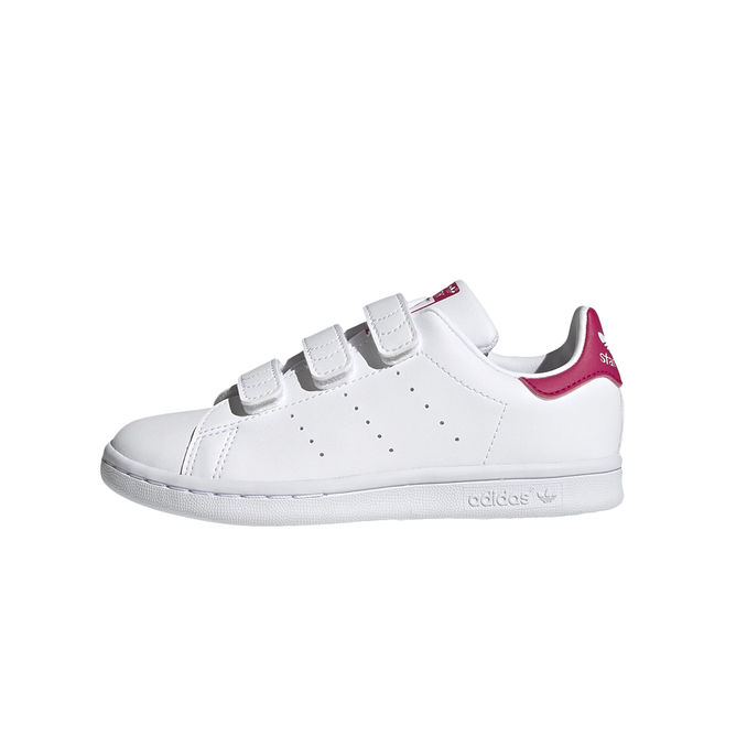 SNEAKERS STAN SMITH FC C Kid White Bold pink
