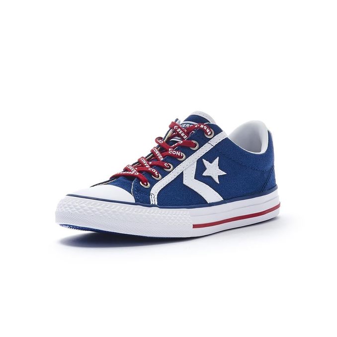 SNEAKERS STAR PLAYER EV OX Navy White red