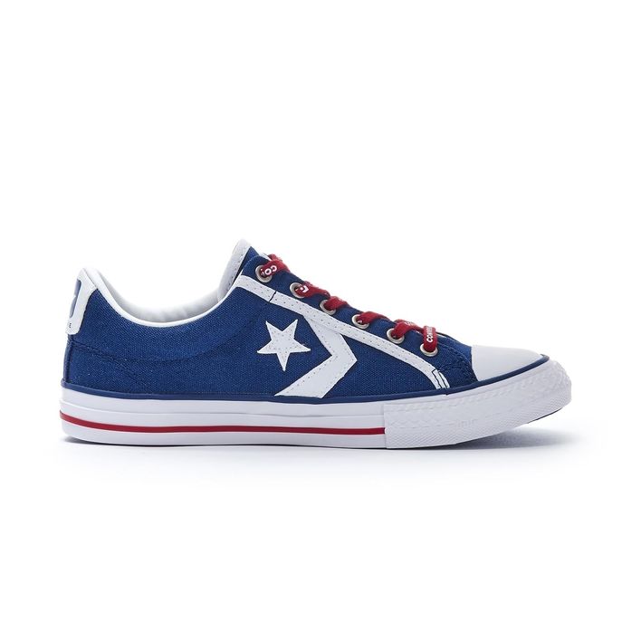 SNEAKERS STAR PLAYER EV OX Navy White red
