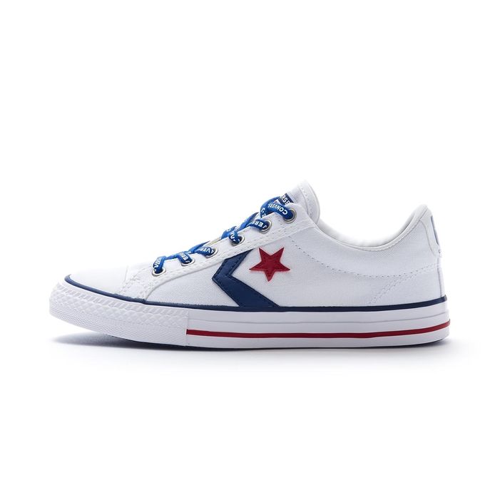 SNEAKERS STAR PLAYER EV OX White navy gym red