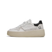 SNEAKERS STEP CALF Donna White Black SNEAKERS STEP CALF Donna White Black