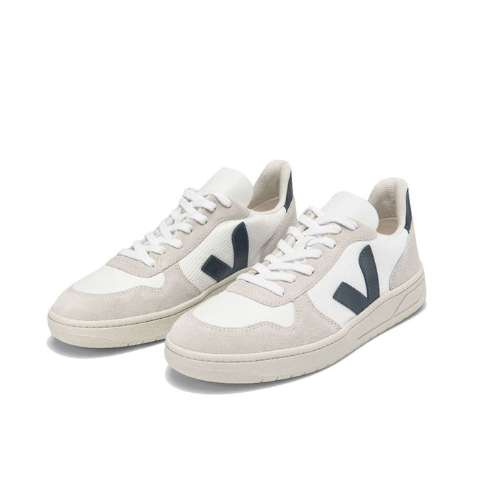 SNEAKERS STRING V-10 MESH Uomo White Nautico