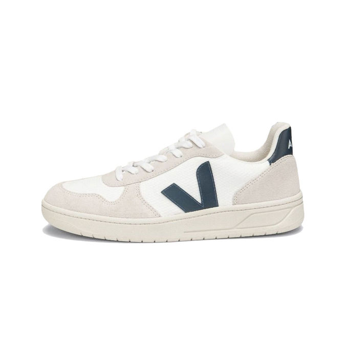 SNEAKERS STRING V-10 MESH Uomo White Nautico