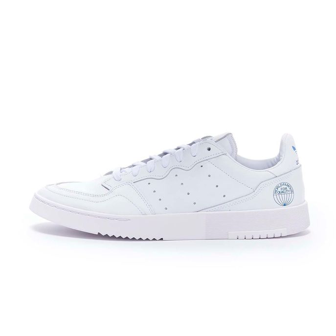adidas supercourt white and blue