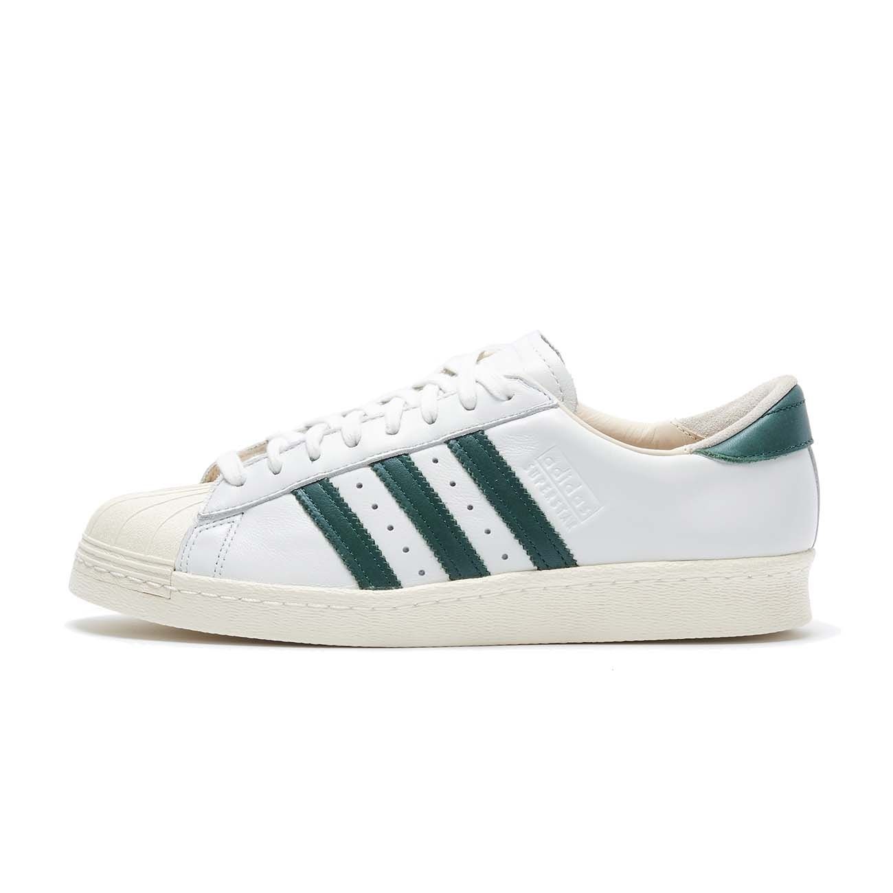 ADIDAS SNEAKERS SUPERSTAR 80S RECON Uomo Crystal white green ...