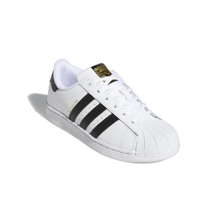 SNEAKERS SUPERSTAR Kids Bianco Nero