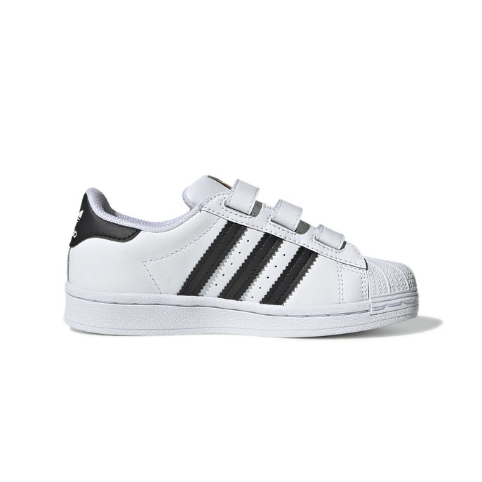 SNEAKERS SUPERSTAR Kids Bianco Nero