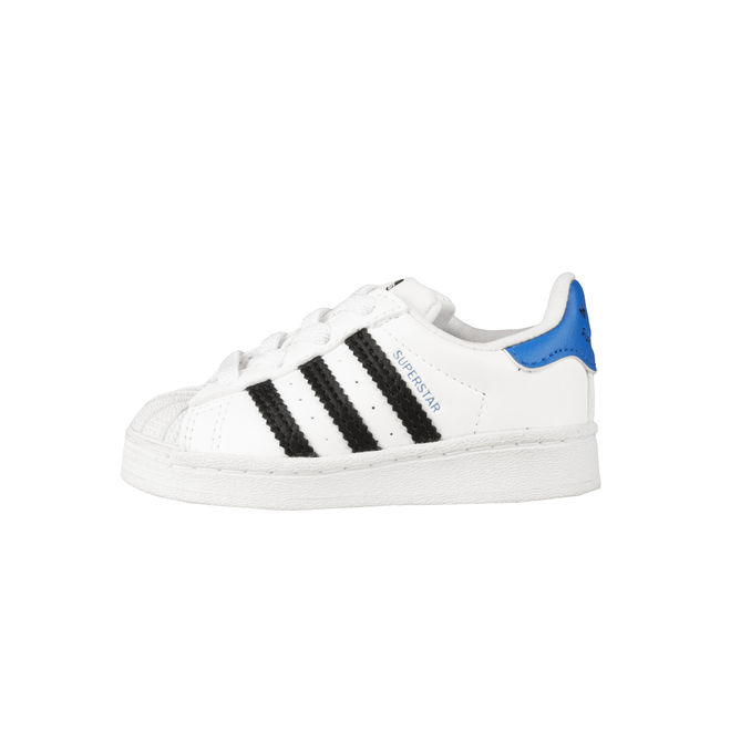 SNEAKERS SUPERSTAR Kids Bianco Nero