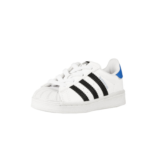 SNEAKERS SUPERSTAR Kids Bianco Nero