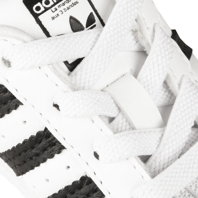 SNEAKERS SUPERSTAR Kids Bianco Nero