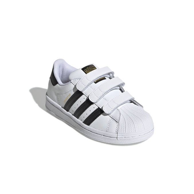 SNEAKERS SUPERSTAR Kids Bianco Nero
