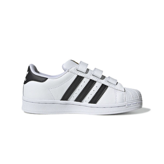 SNEAKERS SUPERSTAR Kids Bianco Nero