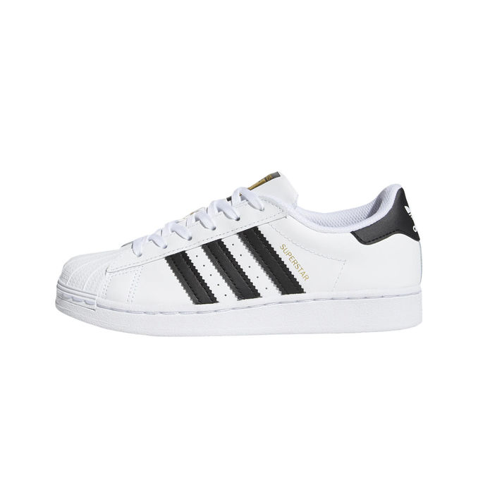SNEAKERS SUPERSTAR Kids Bianco Nero