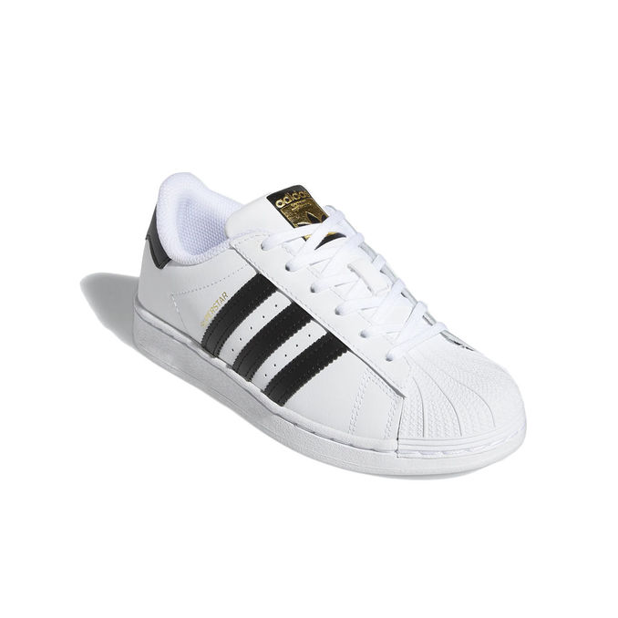 SNEAKERS SUPERSTAR Kids Bianco Nero