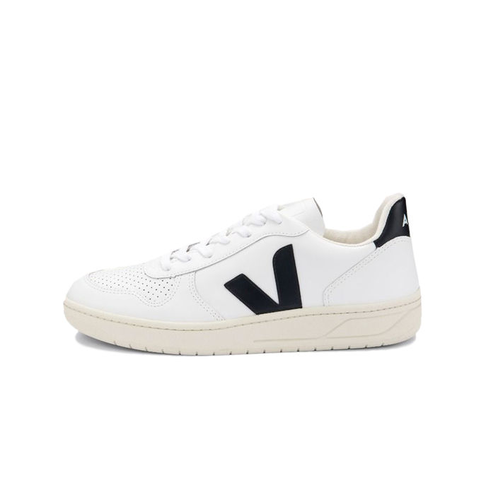 SNEAKERS V-10 Donna Bianco Nero