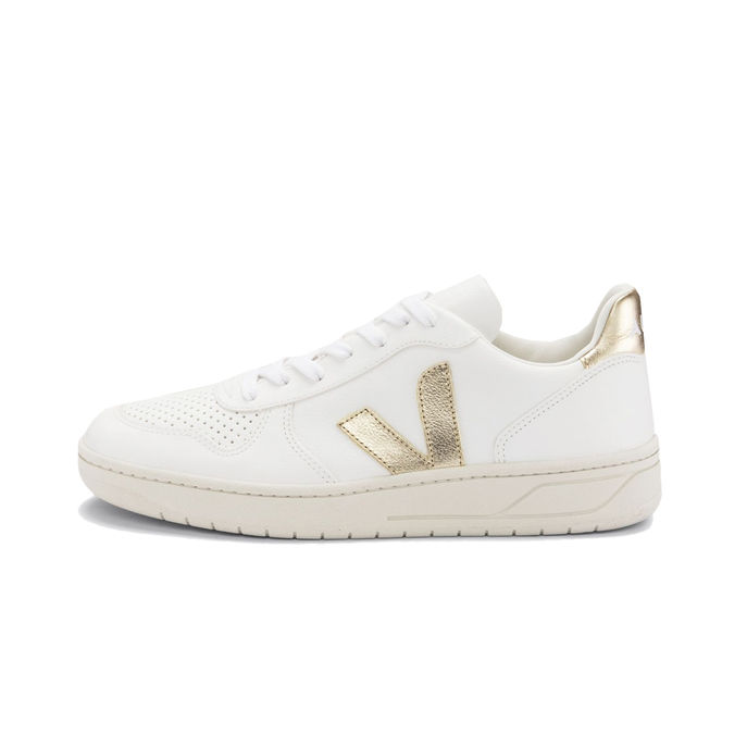 SNEAKERS V-10 Donna Extra white platine