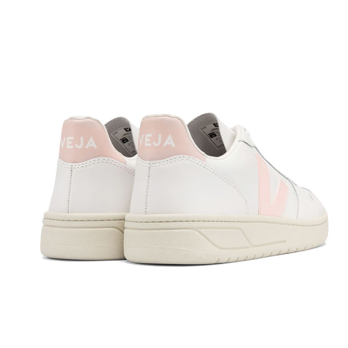 SNEAKERS V-10 LEATHER Donna Extra White Petale