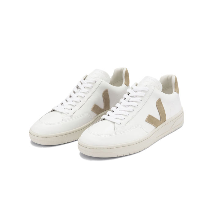 SNEAKERS V 12 LEATHER Donna White Dune