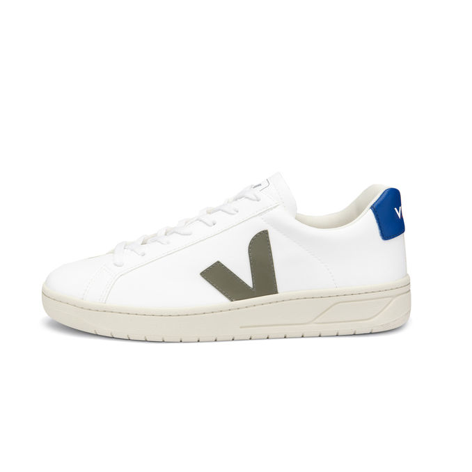 SNEAKERS VEGAN URCA Unisex White Kaki Indigo