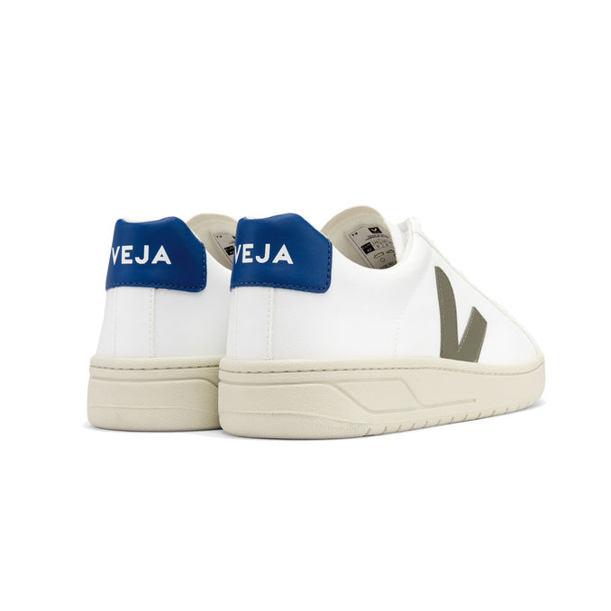 SNEAKERS VEGAN URCA Unisex White Kaki Indigo