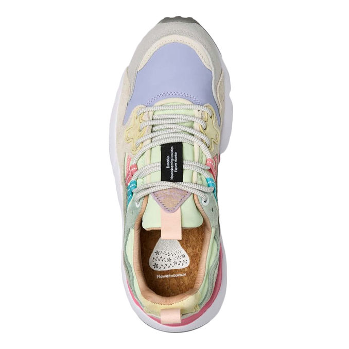 SNEAKERS YAMANO 3 Donna Grigio Chiaro Lilla