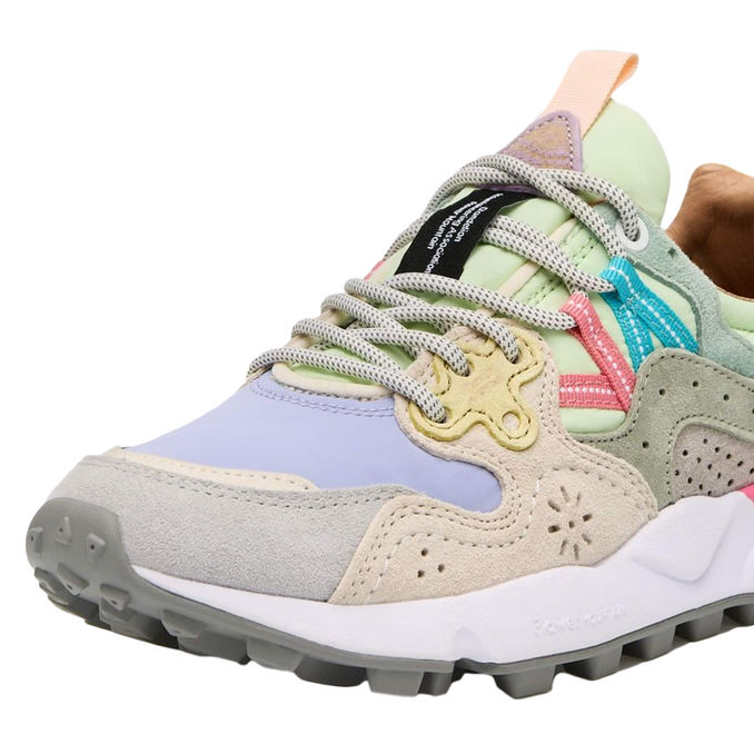 SNEAKERS YAMANO 3 Donna Grigio Chiaro Lilla