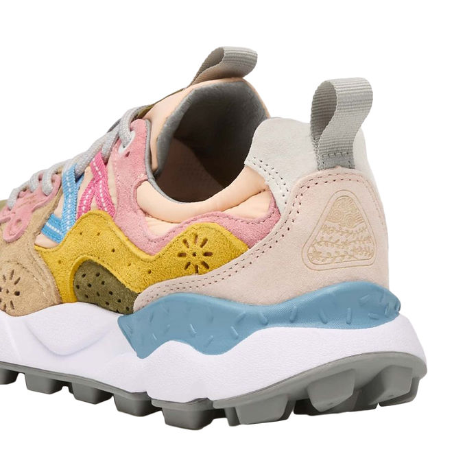 SNEAKERS YAMANO 3 IN CAMOSCIO E TESSUTO TECNICO