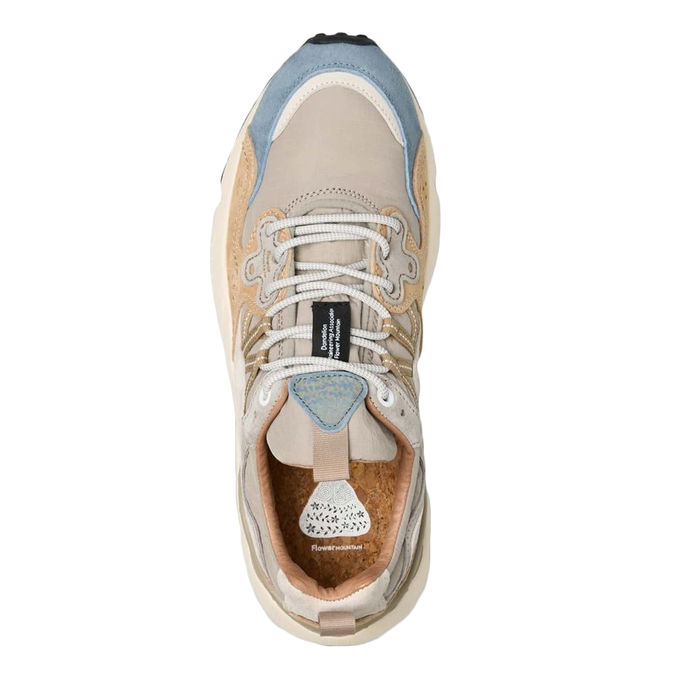 SNEAKERS YAMANO 3 RIPSTOP Uomo Grigio Scuro Beige