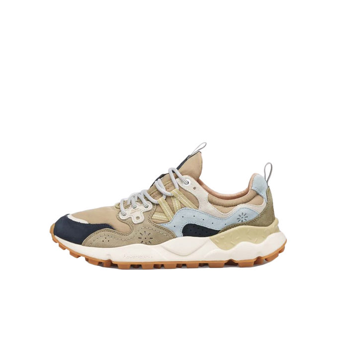 SNEAKERS YAMANO 3 Uomo Nero Marrone Militare Verde