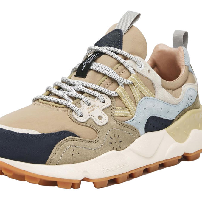 SNEAKERS YAMANO 3 Uomo Nero Marrone Militare Verde