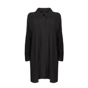 SPOLVERINO IN JERSEY CON COLLETTO BON TON Donna Black SPOLVERINO IN JERSEY CON COLLETTO BON TON Donna Black