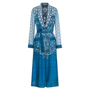 SPOLVERINO LUNGO SETA HABOTAI  SPOLVERINO LUNGO SETA HABOTAI