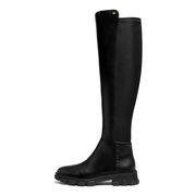 STIVALE ALTO CARRARMATO RIDLEY BOOT PELLE + STRETCH Donna Nero STIVALE ALTO CARRARMATO RIDLEY BOOT PELLE + STRETCH Donna Nero